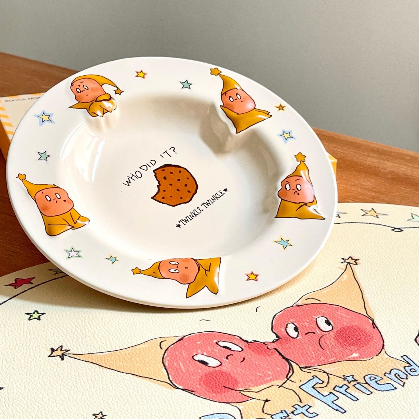 Star Man Cookie Plate