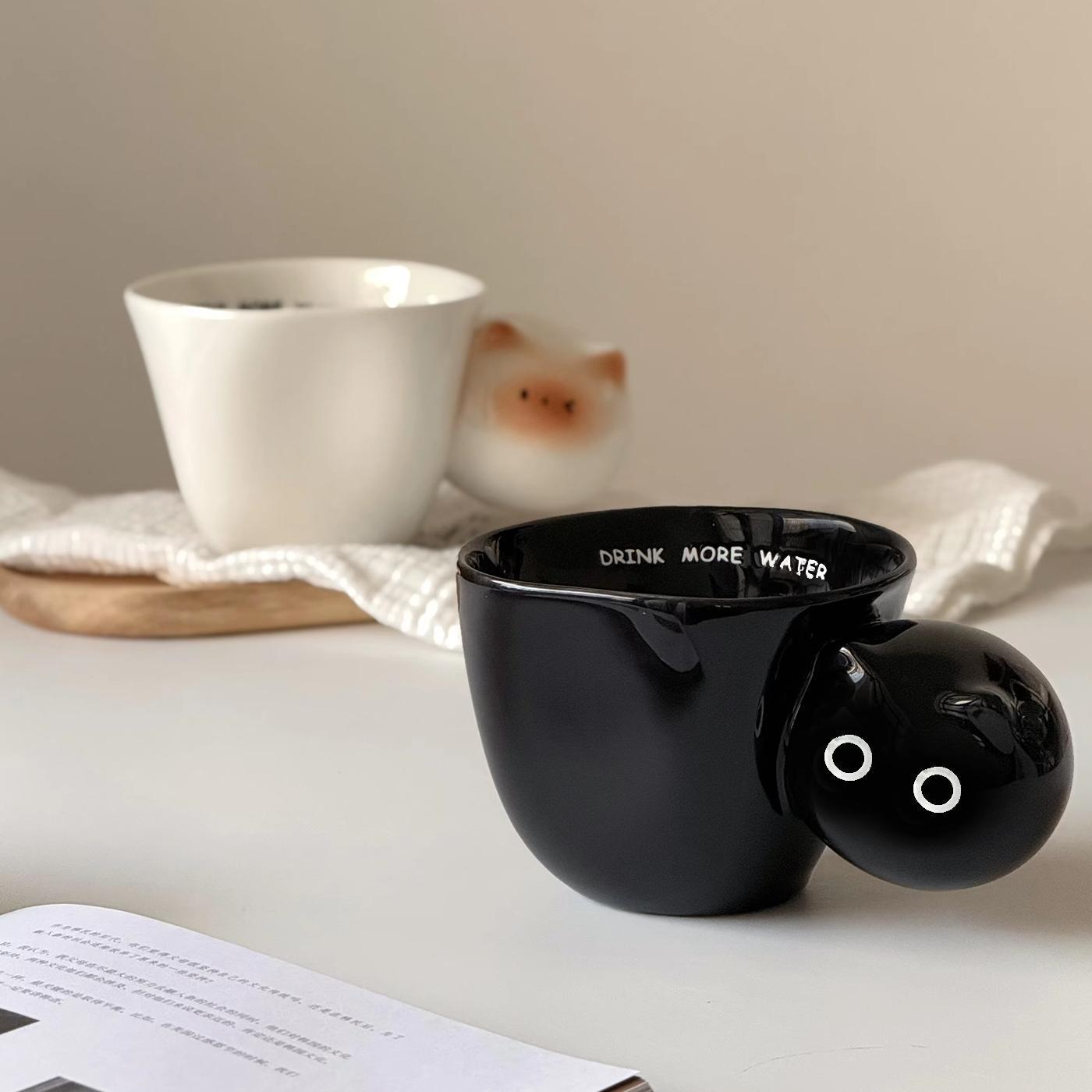 Thai Siamese cat handle mug