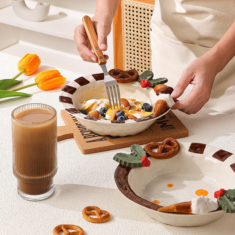 Cookie deep plate