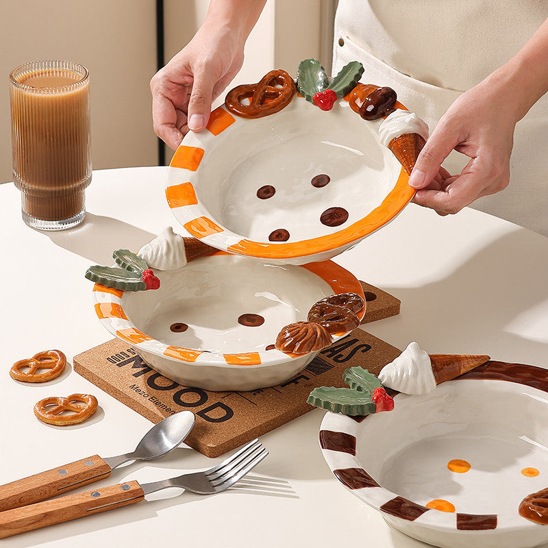 Cookie deep plate