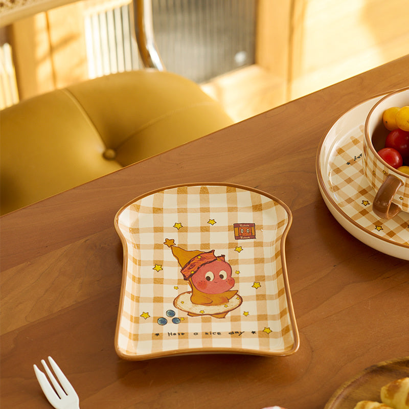 Star Man Toast Ceramic Tableware