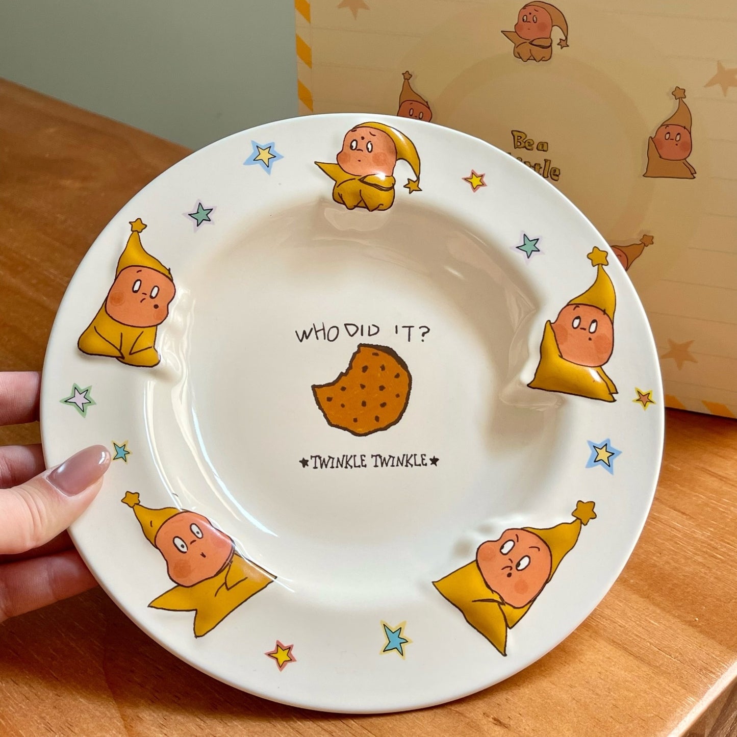Star Man Cookie Plate
