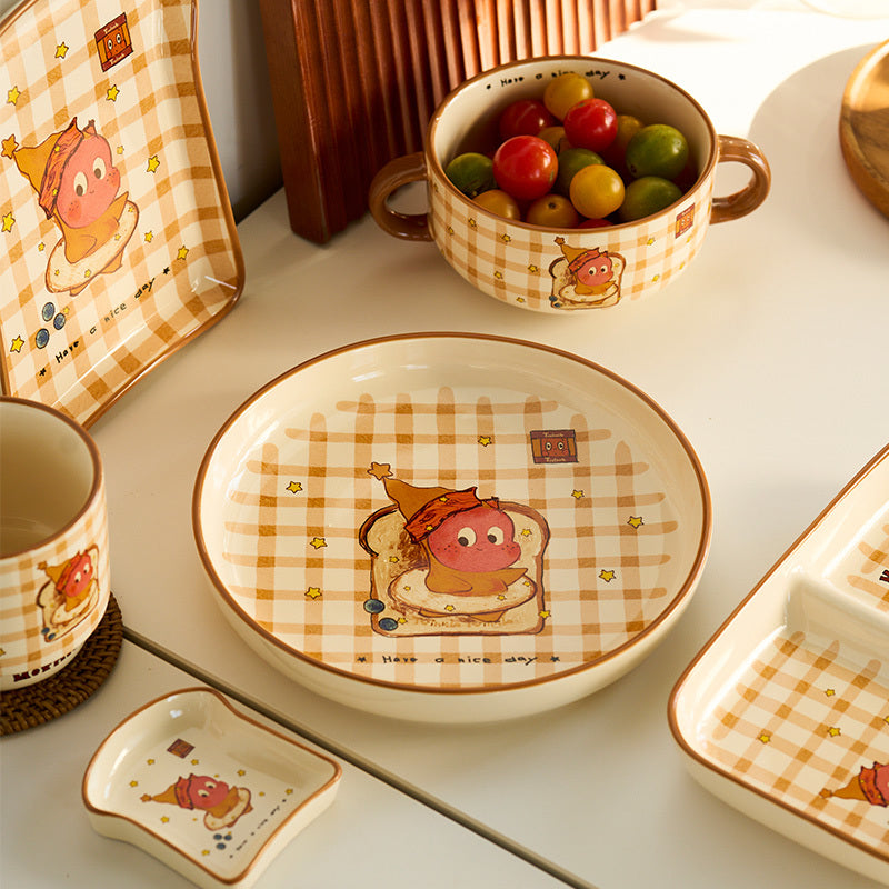 Star Man Toast Ceramic Tableware