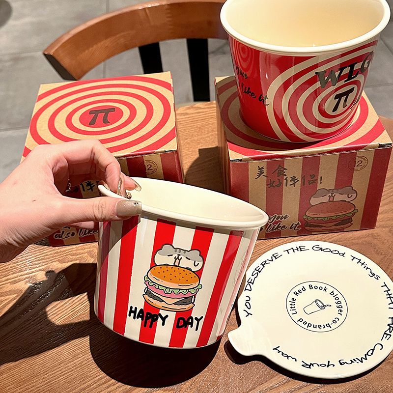 Creative McDonald's ceramic chicken wing bowl