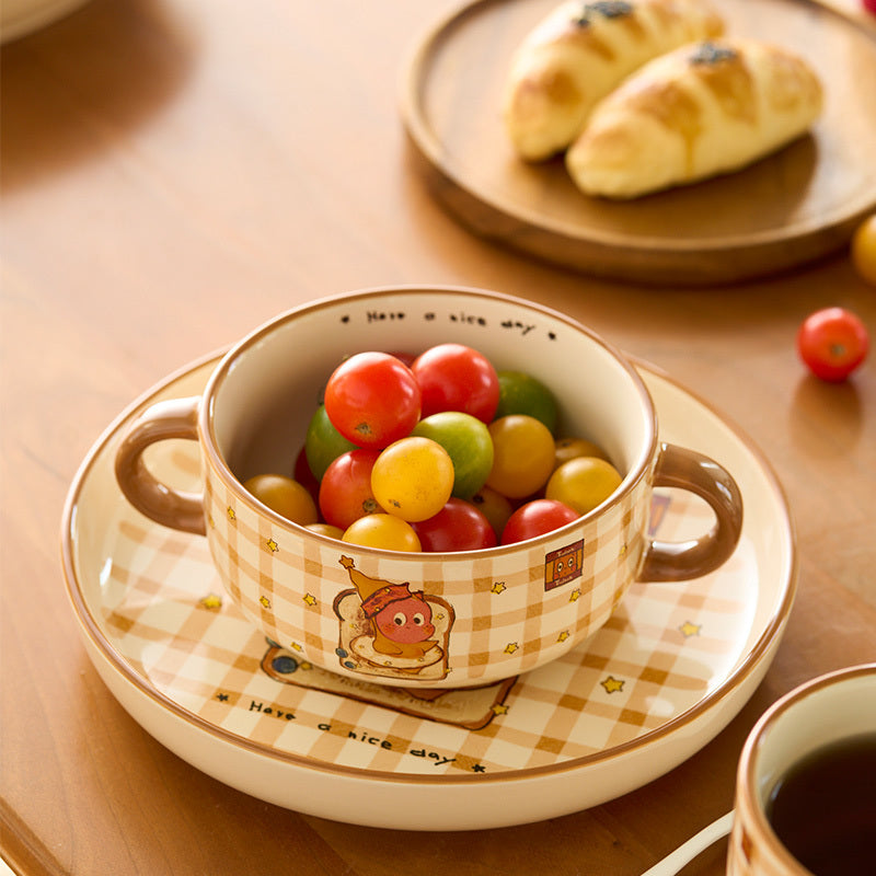 Star Man Toast Ceramic Tableware