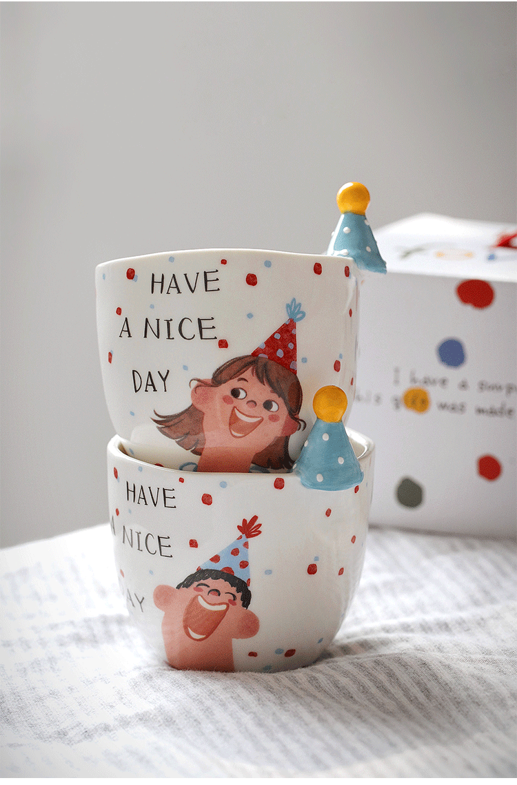 Happy birthday Hat Ceramic Mug