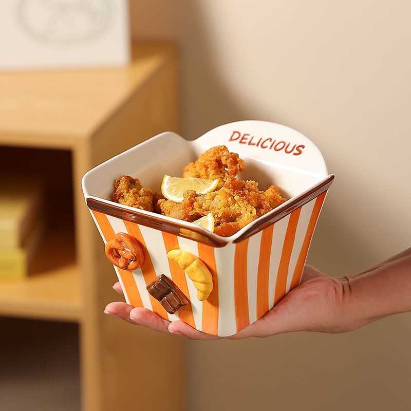 Croissant snack bowl