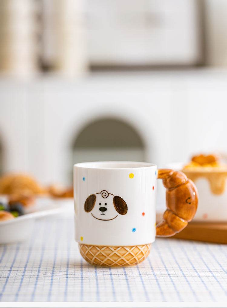 Bread Puppy ceramic tableware