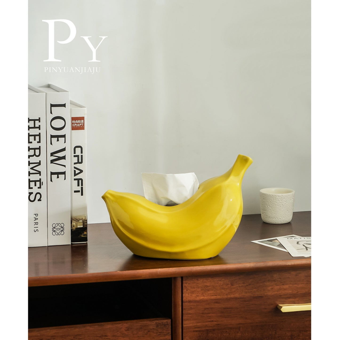 Creative Banana Tissue Box