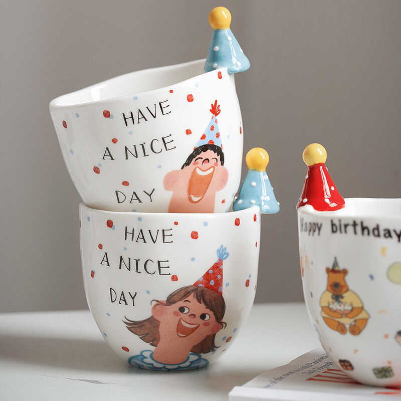 Happy birthday Hat Ceramic Mug