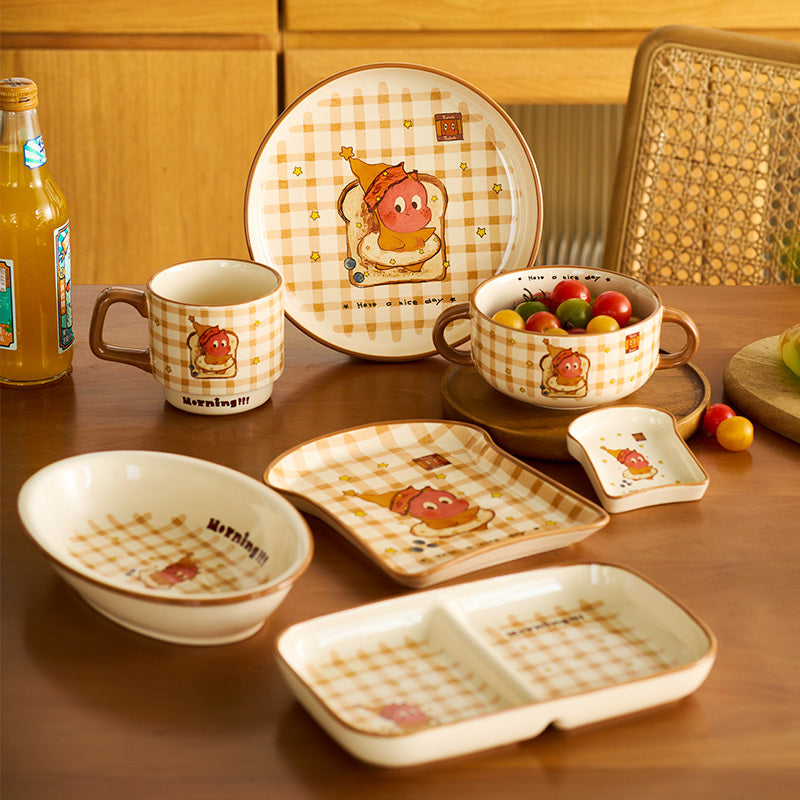 Star Man Toast Ceramic Tableware