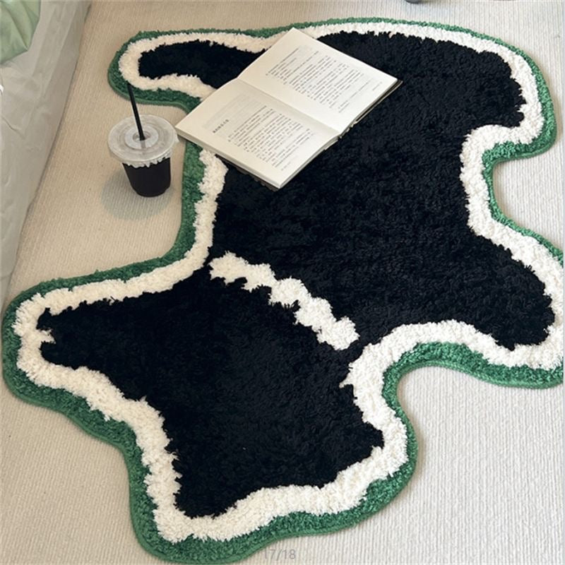 Schnauzer dog plush carpet