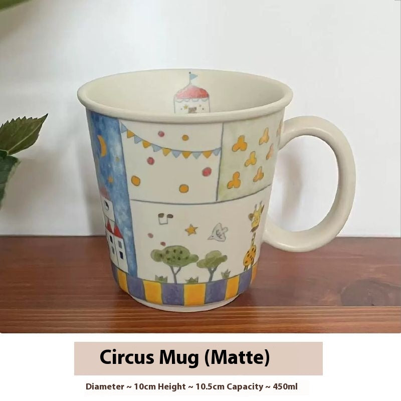 Fairy tale Town Circus Ceramic tableware
