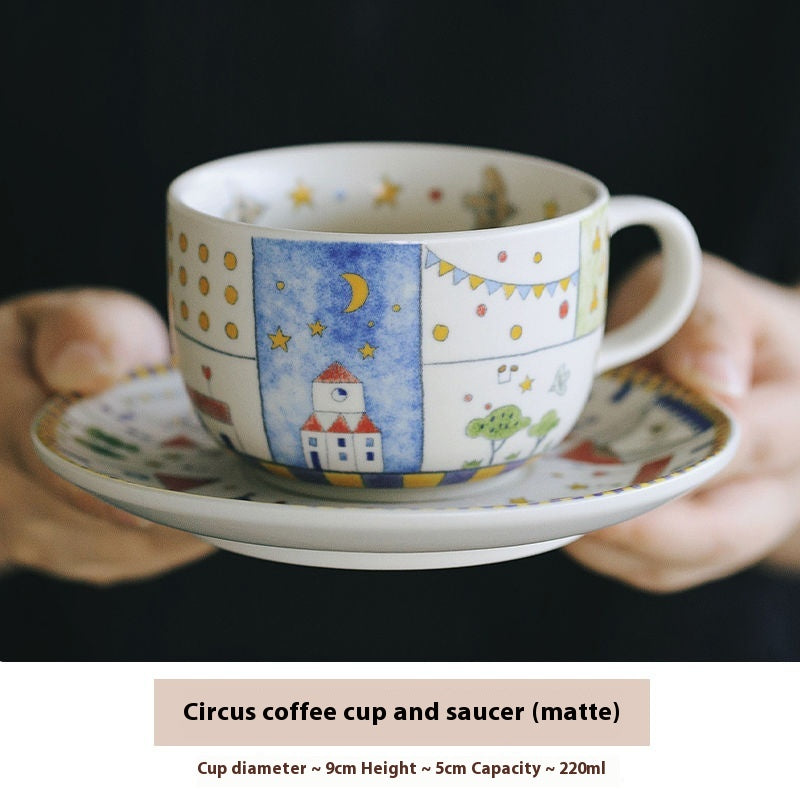 Fairy tale Town Circus Ceramic tableware