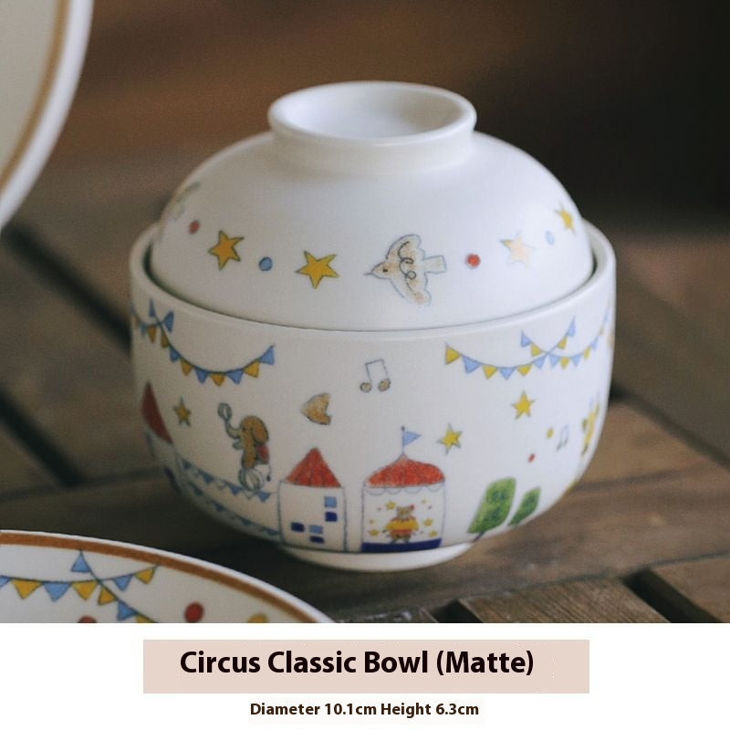 Fairy tale Town Circus Ceramic tableware