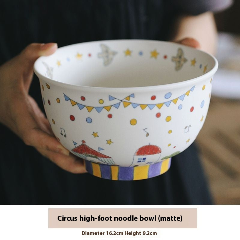 Fairy tale Town Circus Ceramic tableware