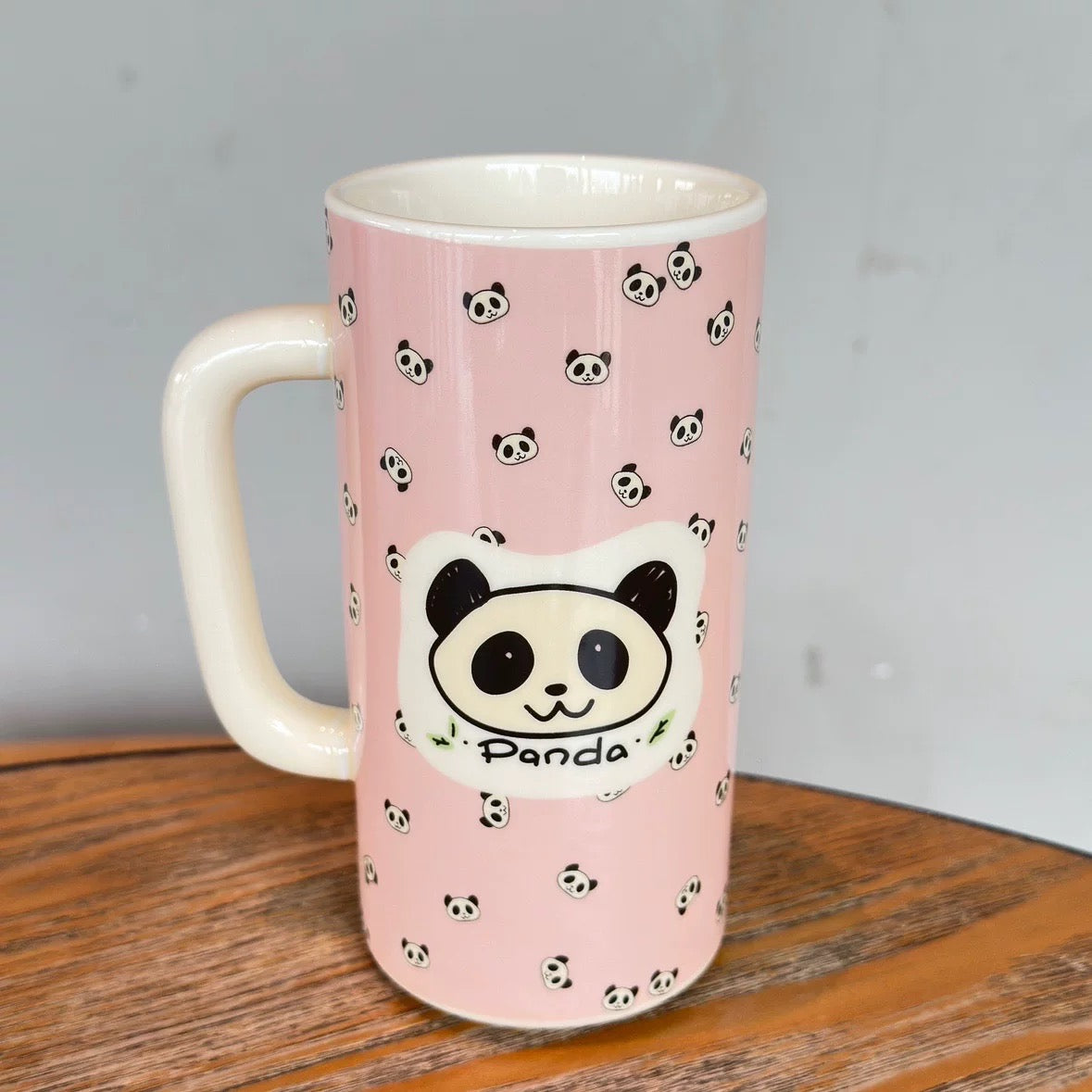 Large-capacity ceramic cups for animal parties