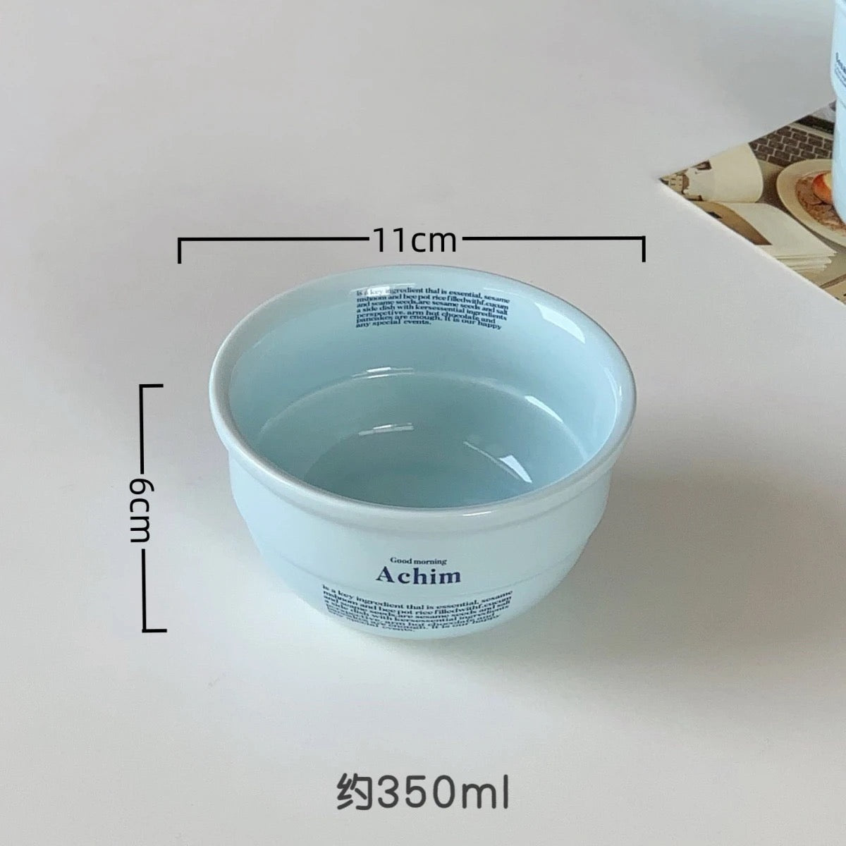 Korean Sky Blue Ceramic Tableware