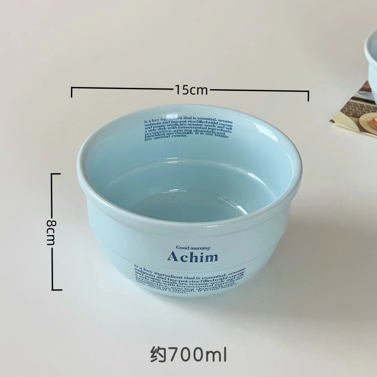 Korean Sky Blue Ceramic Tableware