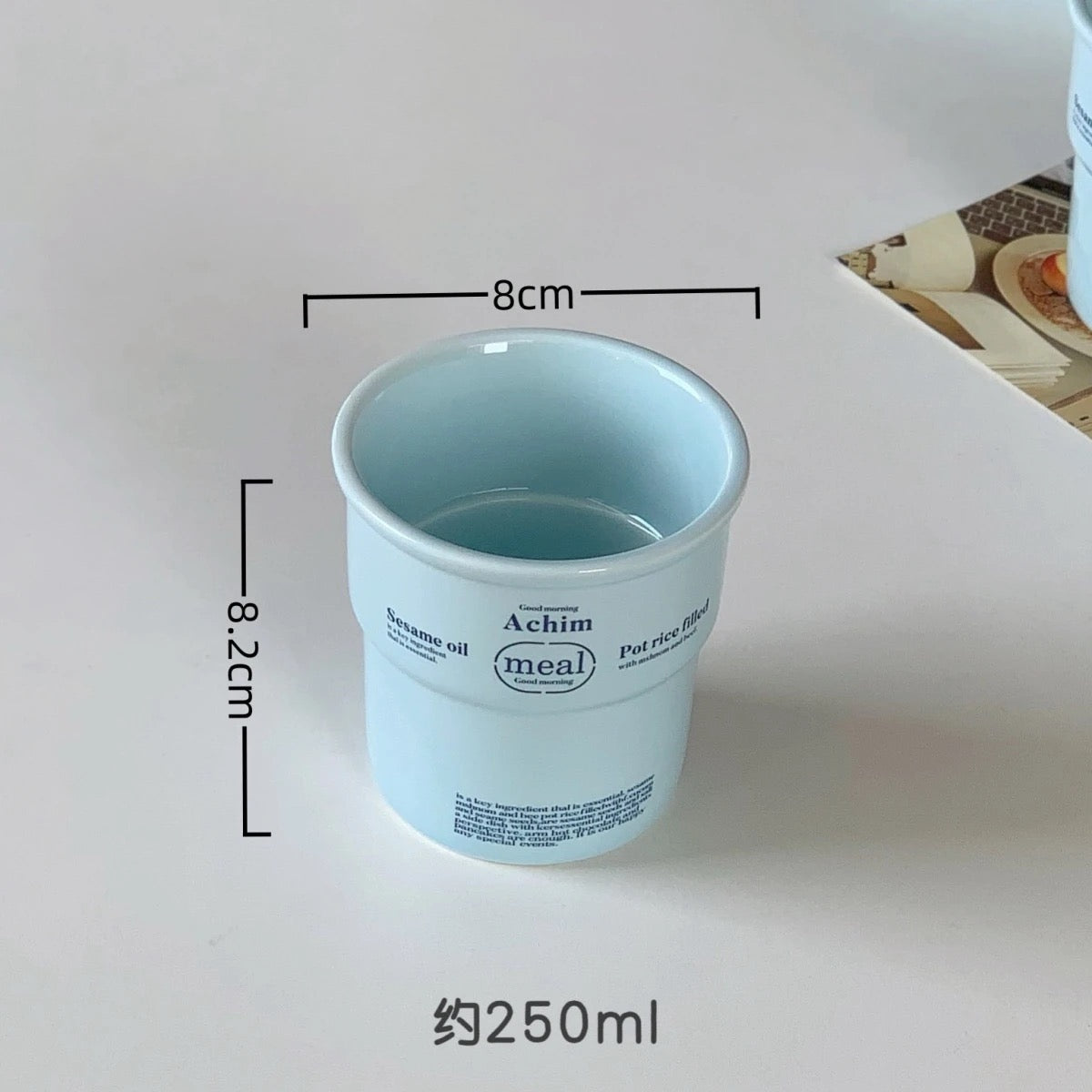 Korean Sky Blue Ceramic Tableware