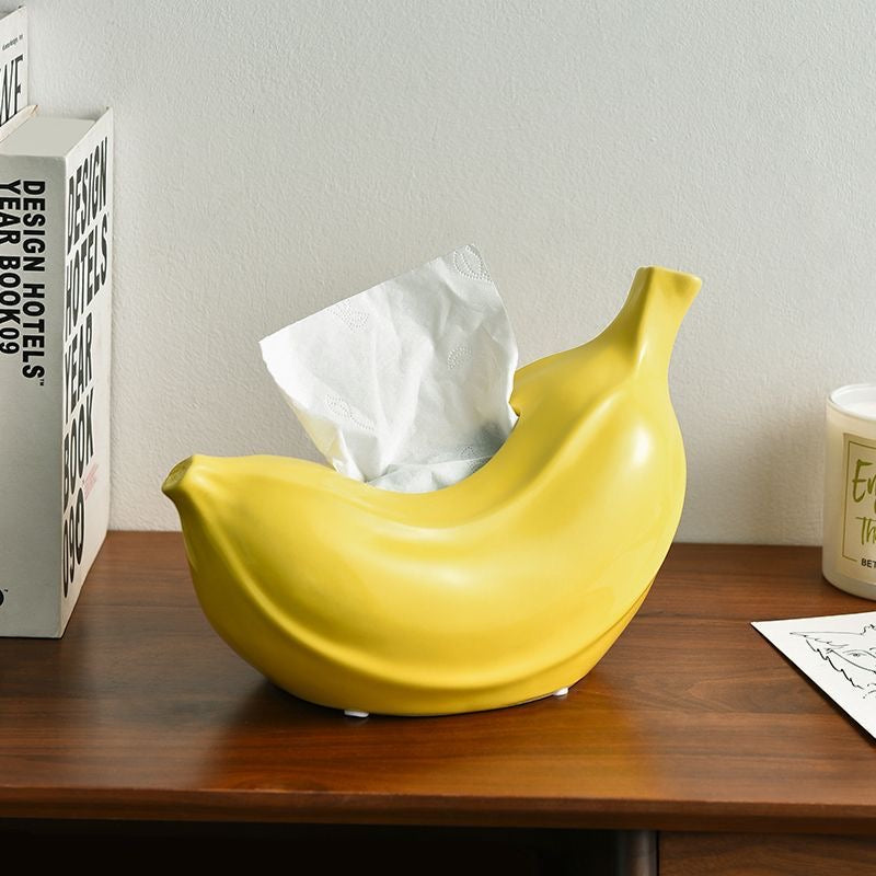 Creative Banana Tissue Box