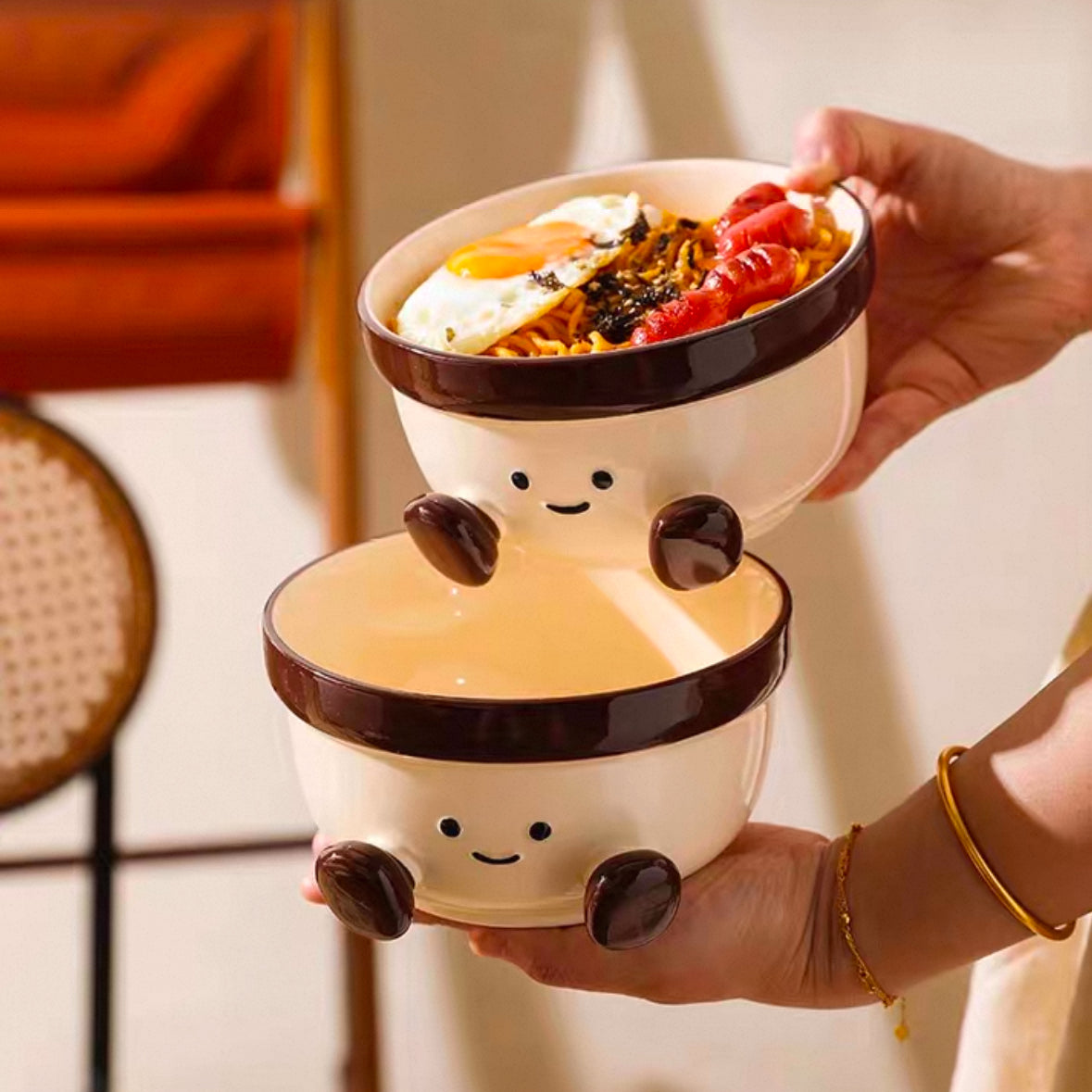 Little Feet Ceramic Salad bowl