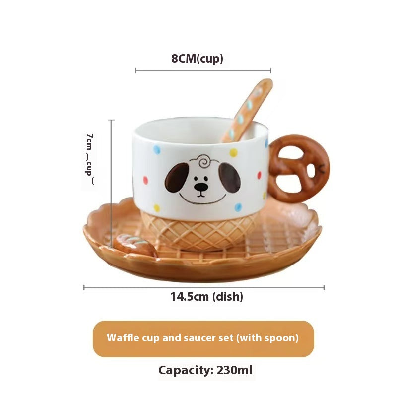 Bread Puppy ceramic tableware
