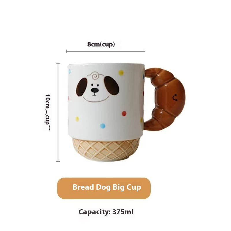 Bread Puppy ceramic tableware