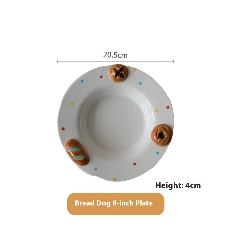 Bread Puppy ceramic tableware
