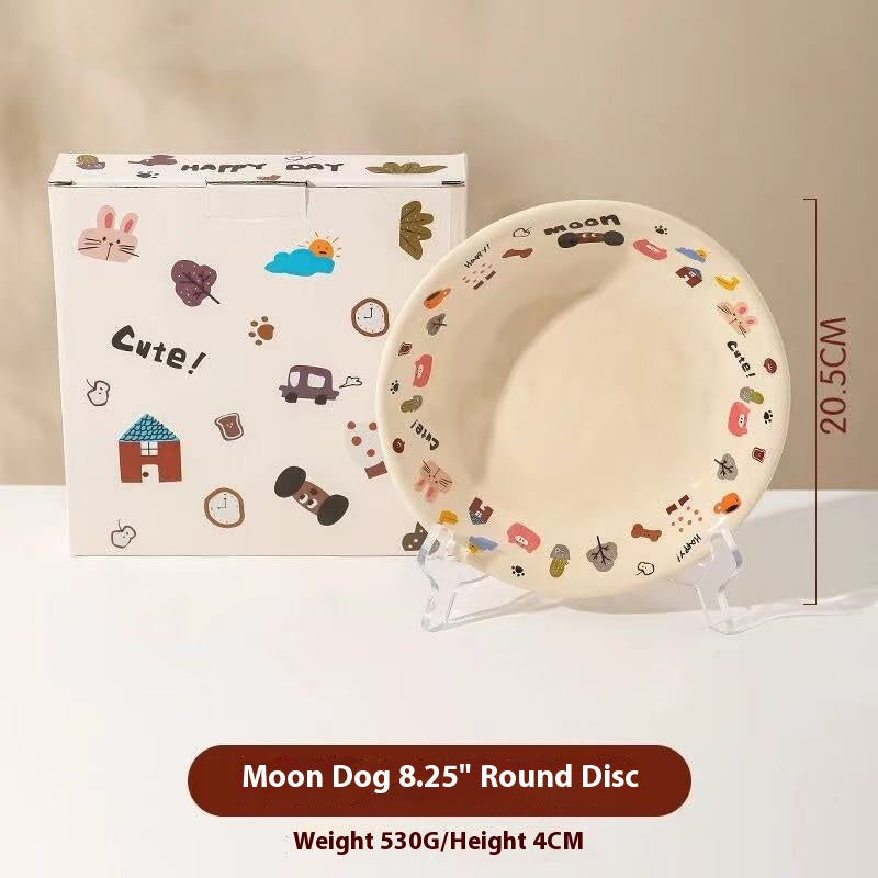 Moon Dog ceramic tableware