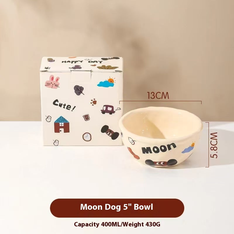 Moon Dog ceramic tableware