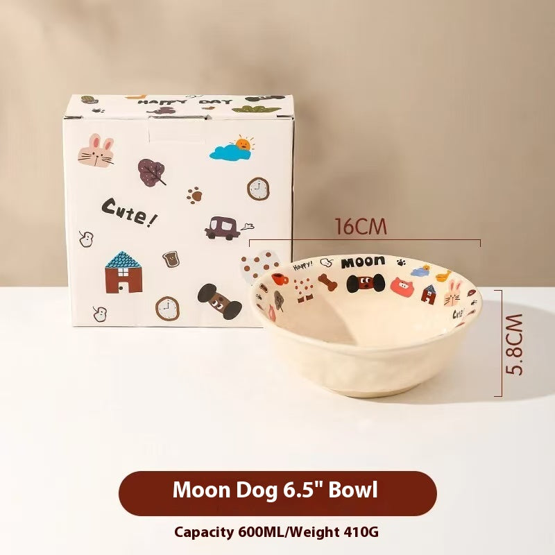 Moon Dog ceramic tableware