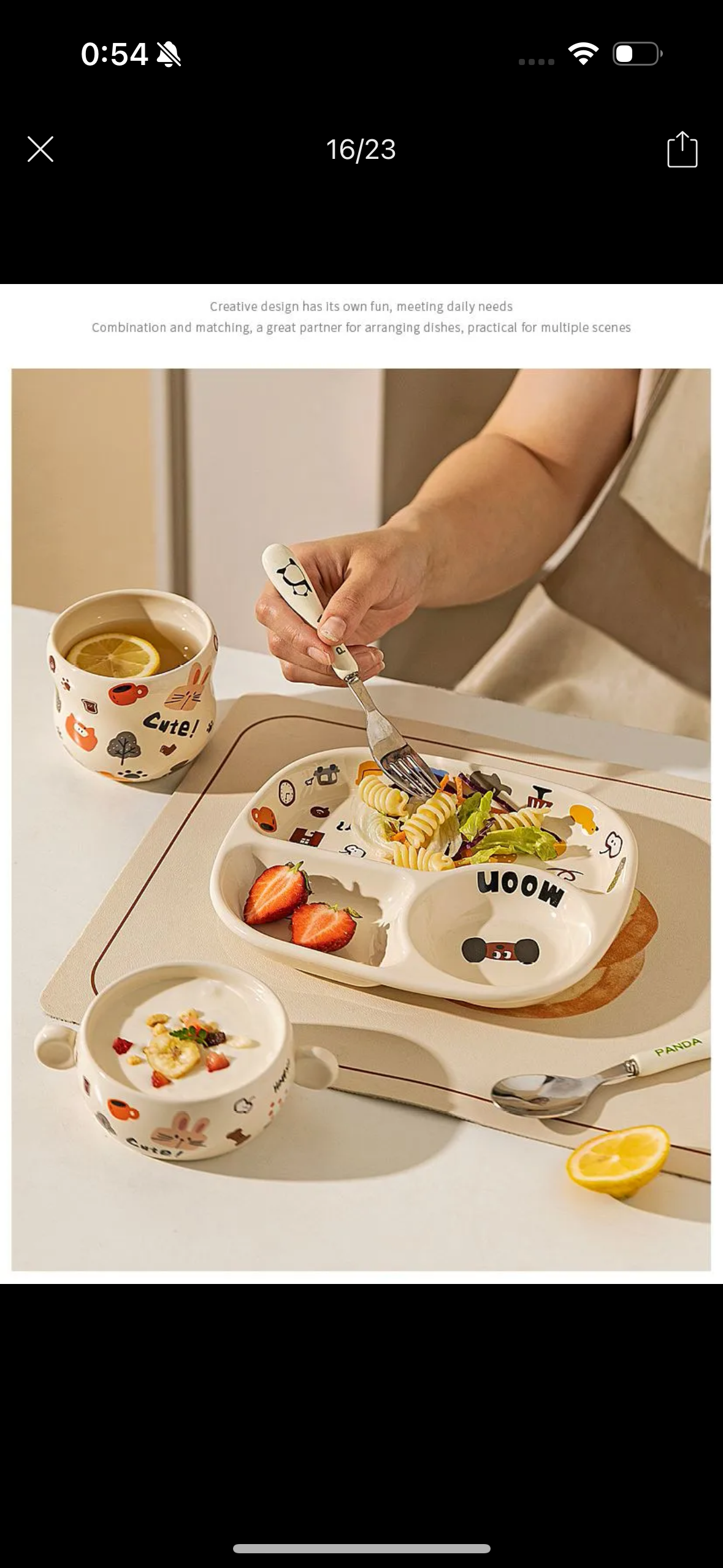 Moon Dog ceramic tableware