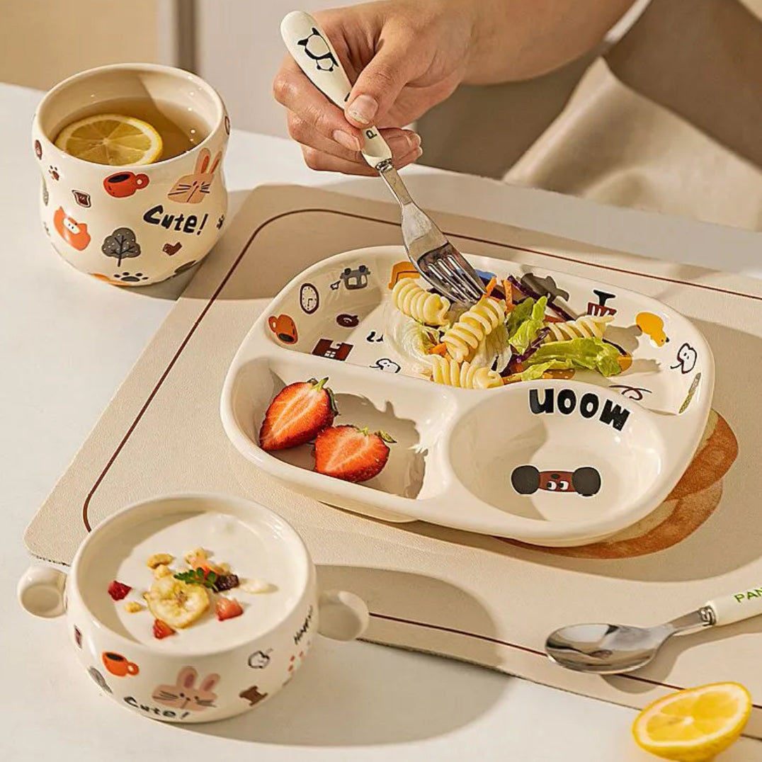 Moon Dog ceramic tableware