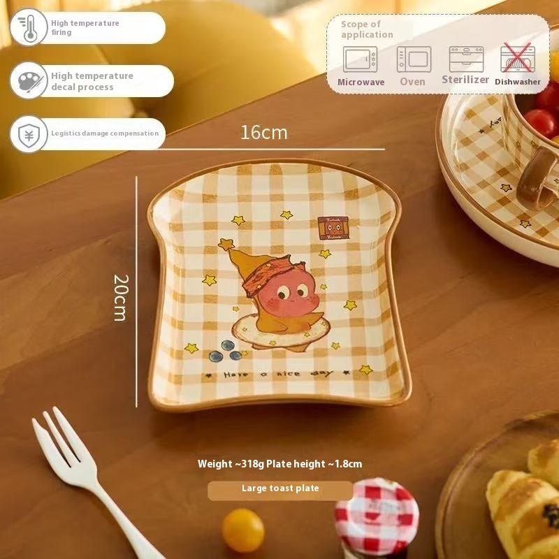 Star Man Toast Ceramic Tableware