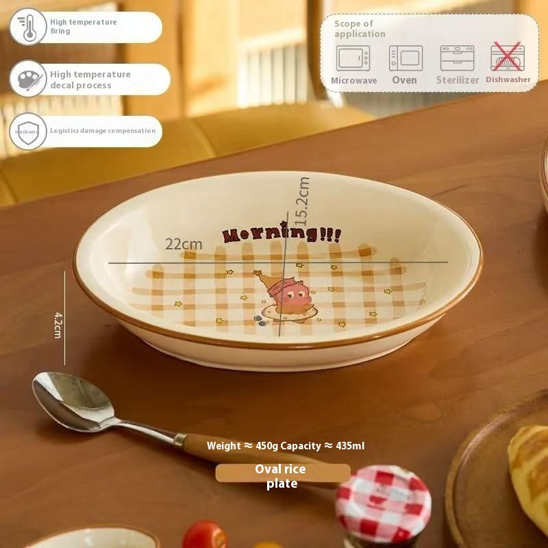 Star Man Toast Ceramic Tableware