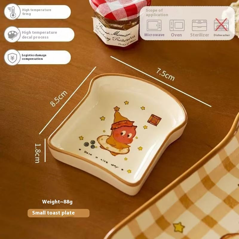 Star Man Toast Ceramic Tableware