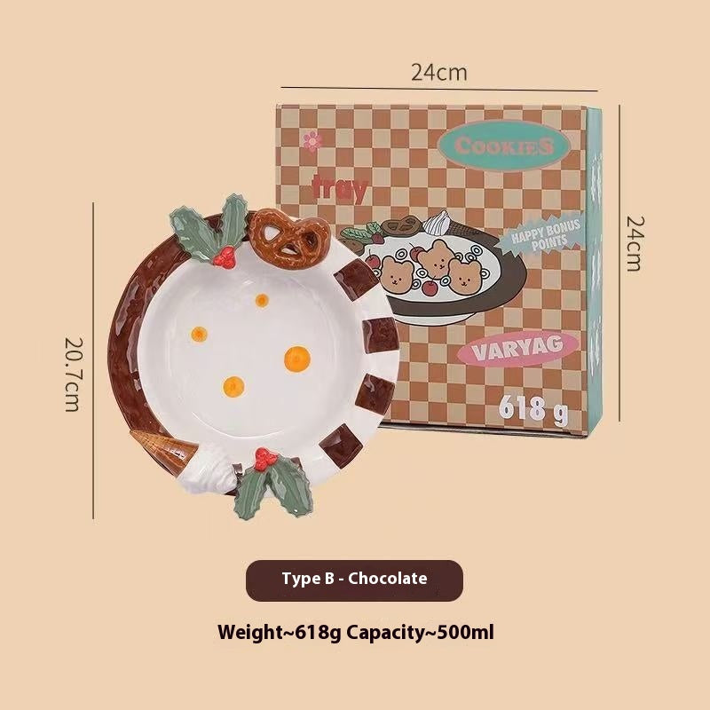 Cookie deep plate
