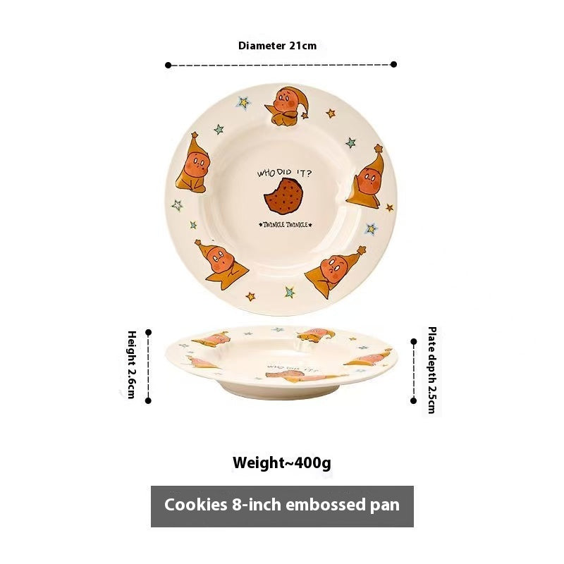 Star Man Cookie Plate