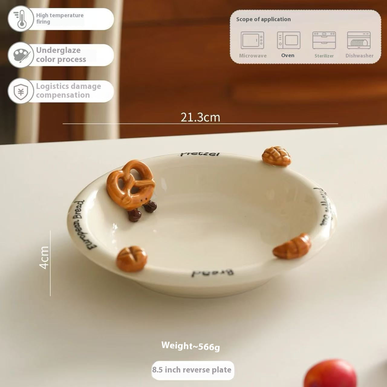 Baguette ceramic tableware