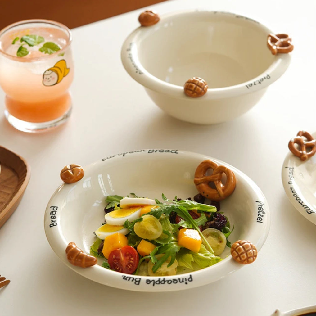 Baguette ceramic tableware