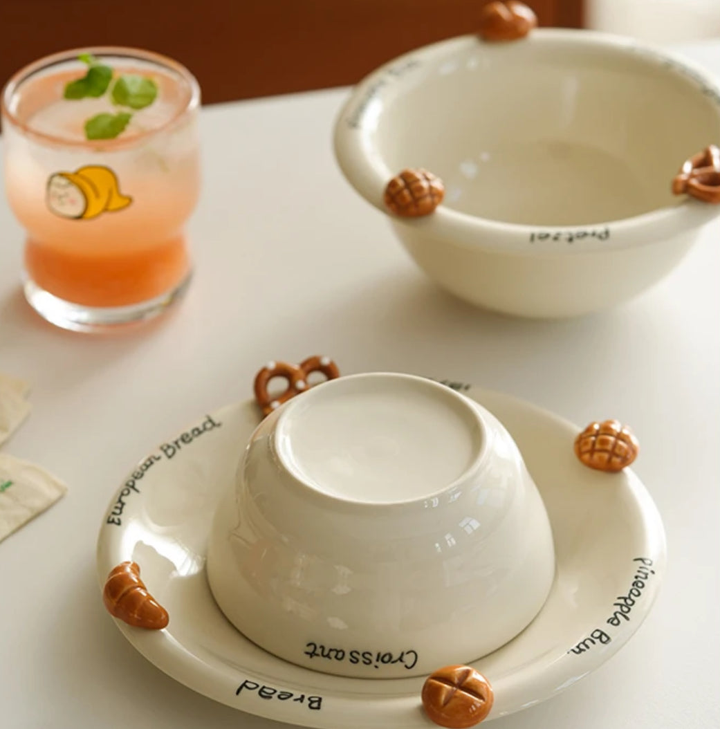 Baguette ceramic tableware