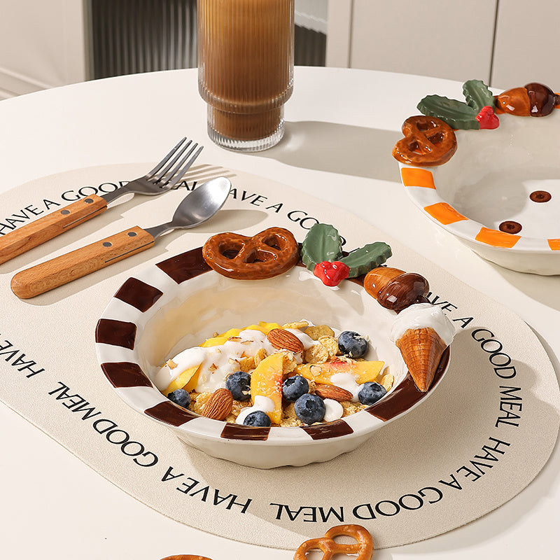 Cookie deep plate