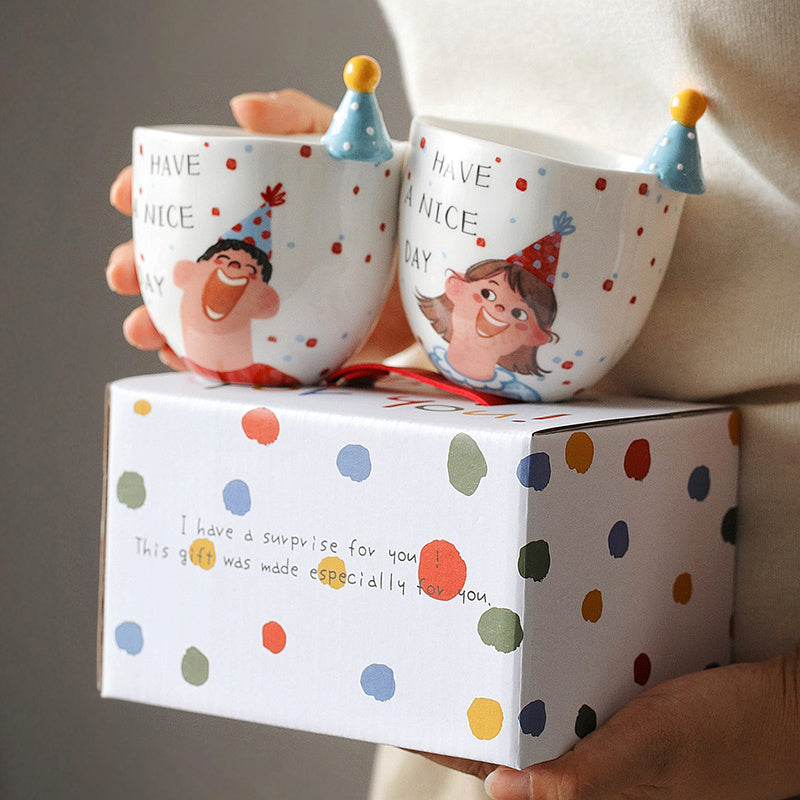 Happy birthday Hat Ceramic Mug