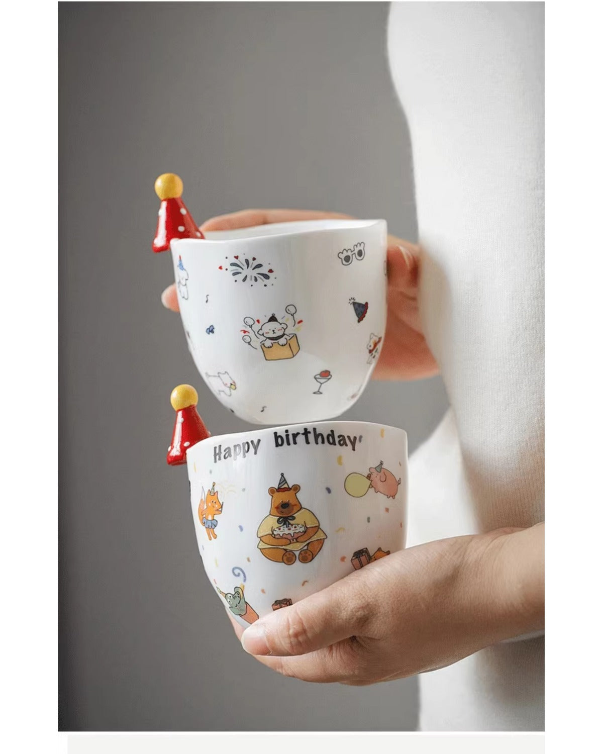 Happy birthday Hat Ceramic Mug