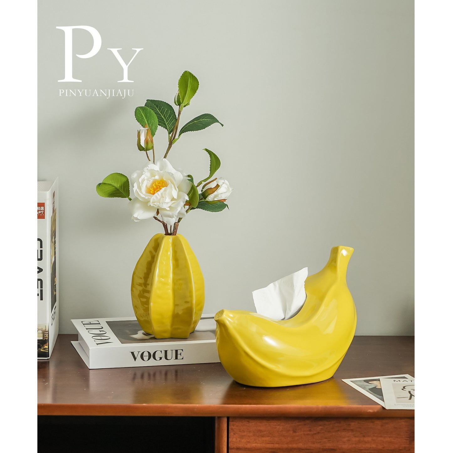 Creative Banana Tissue Box