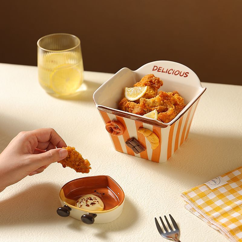 Croissant snack bowl