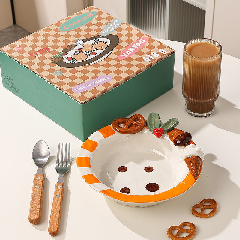 Cookie deep plate