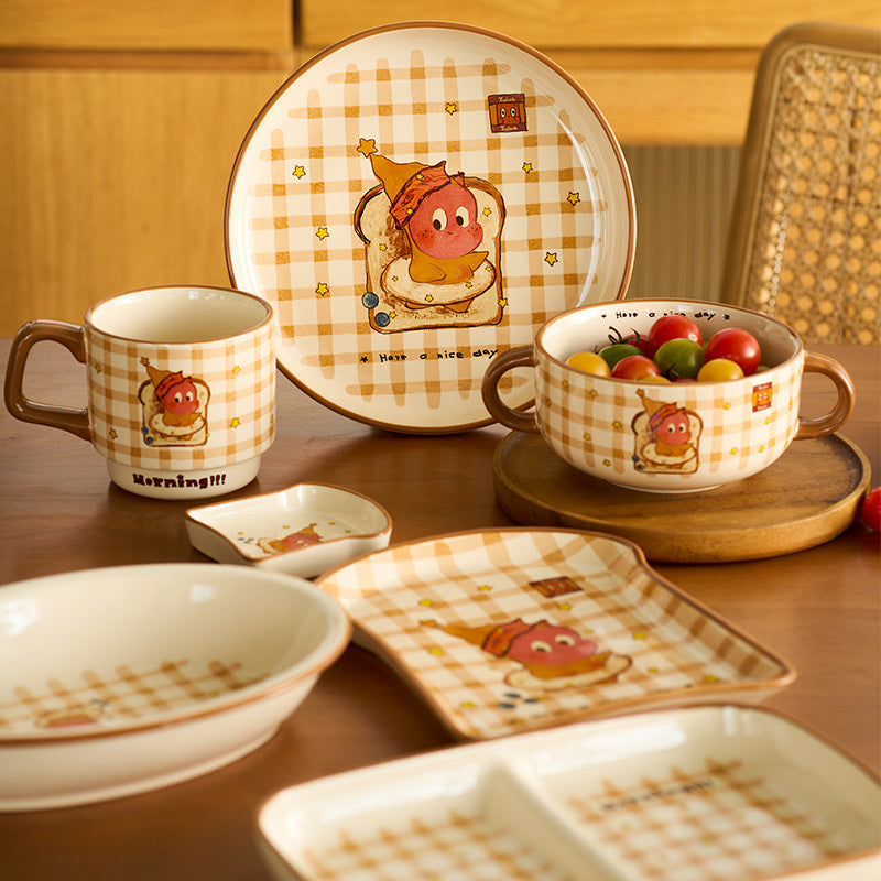 Star Man Toast Ceramic Tableware