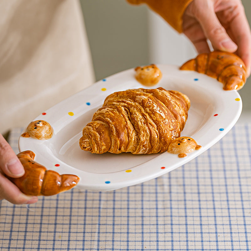 Bread Puppy ceramic tableware